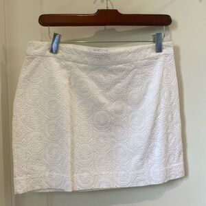 Gap eyelet mini skirt